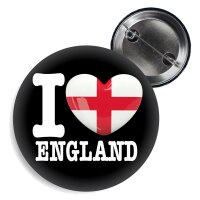 Button - I LOVE ENGLAND -