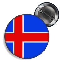 Button - ISLAND - Fahne