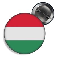 Button - UNGARN - Fahne