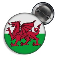 Button - WALES - Fahne