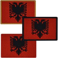 Aufnäher ALBANIEN Fahne