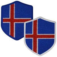 Aufnäher ISLAND Wappen