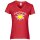 T-Shirt - DIRNDLERSATZ - mit Edelweiß / rot