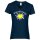 T-Shirt - DIRNDLERSATZ - mit Edelweiß / navy