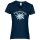 T-Shirt - DIRNDLERSATZ - mit Edelweiß / navy