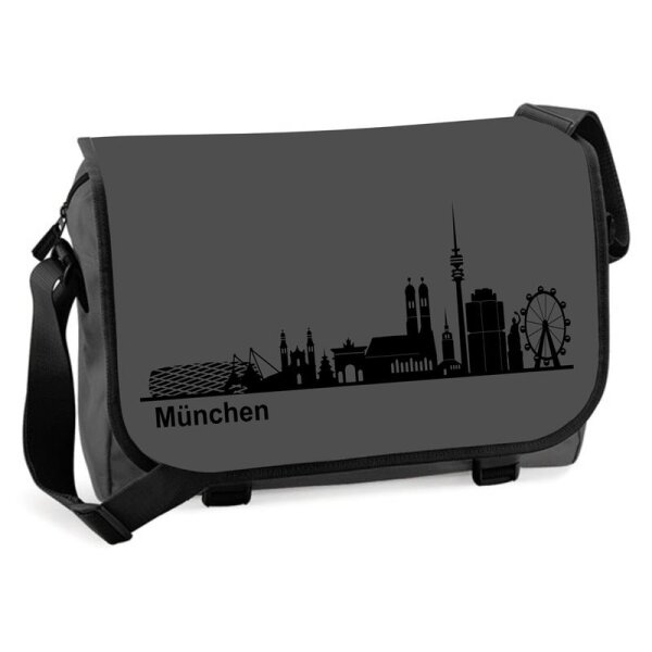 grau mit schwarz