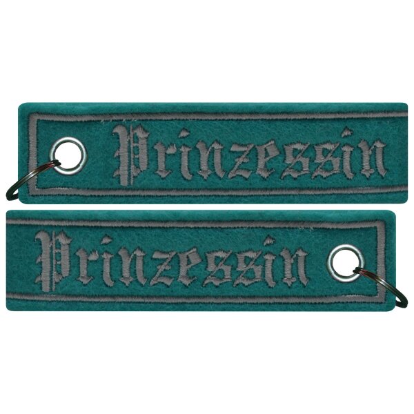 türkis mit silber