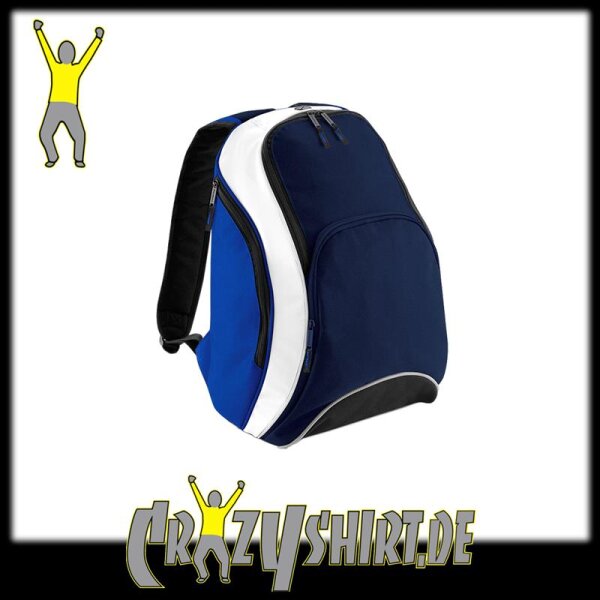 French Navy / Bright Royal / White