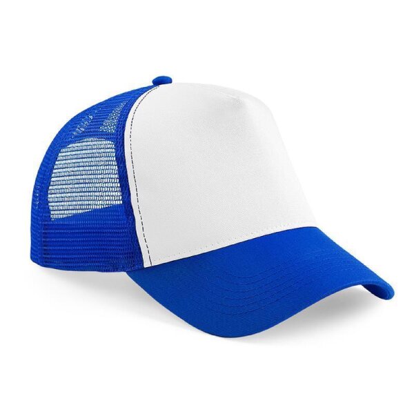 bright royal / white