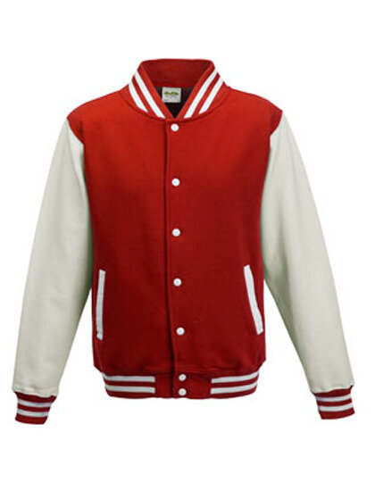Fire Red / White
