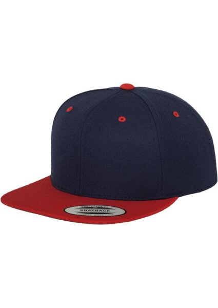 navy / red