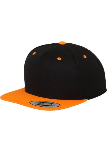 black / neonorange