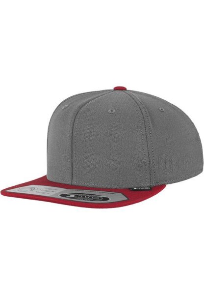 grey / red