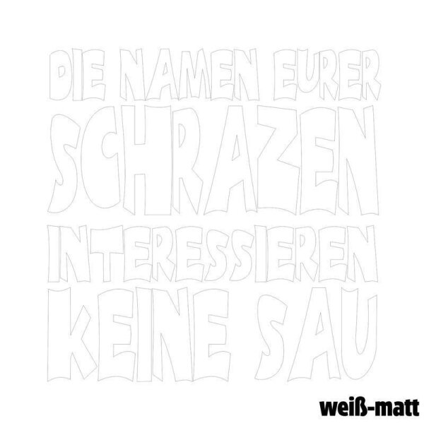 weiß matt