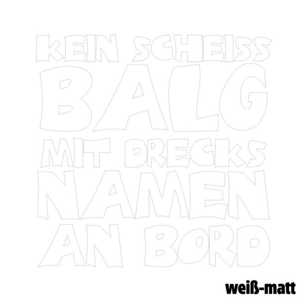 weiß matt