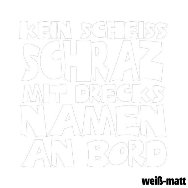 weiß matt