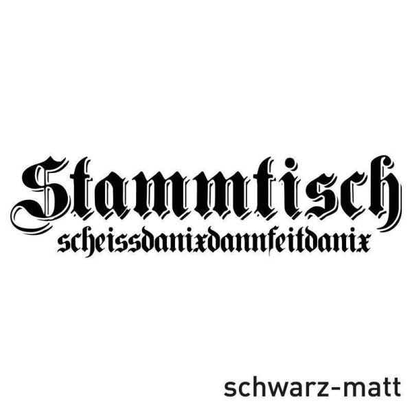 schwarz matt