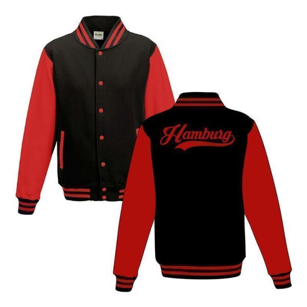 Jet Black / Fire Red