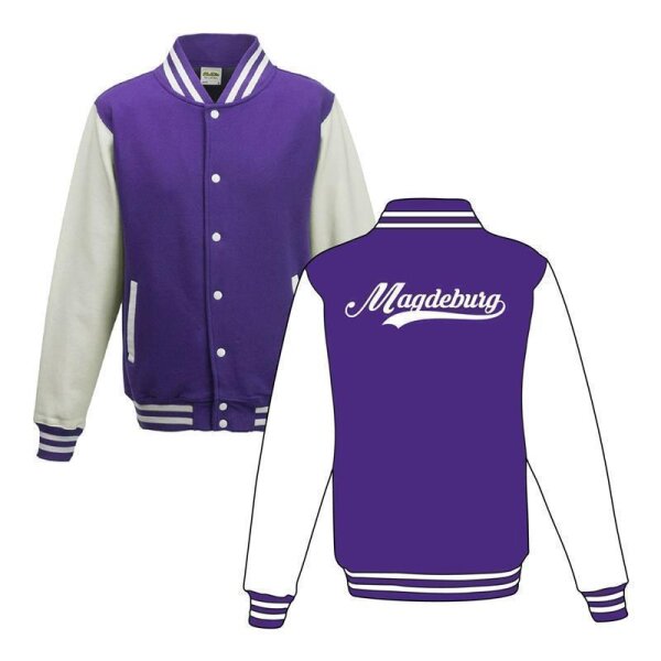 Purple / White