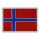 Aufnäher NORWEGEN Fahne