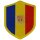 Aufnäher ANDORRA Wappen