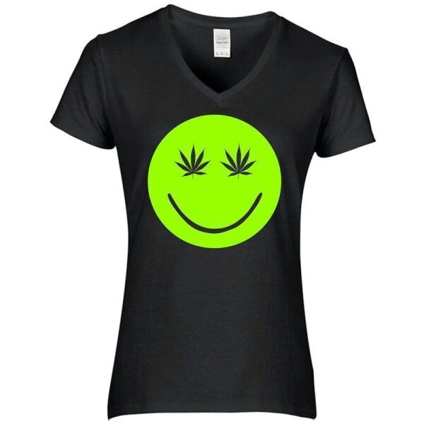schwarz --  SMILEY grün / schwarz --