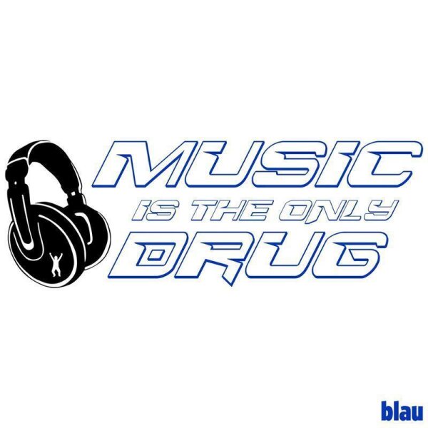 blau-Umrandung