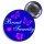 Button - Braut Security / Braut / Trauzeugin - blau