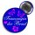 Button - Braut Security / Braut / Trauzeugin - blau