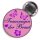 Button - Braut Security / Braut / Trauzeugin - rosa