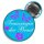 Button - Braut Security / Braut / Trauzeugin - hellblau