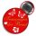Button - Braut Security / Braut / Trauzeugin - rot
