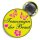 Button - Braut Security / Braut / Trauzeugin - gelb