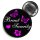 Button - Braut Security / Braut / Trauzeugin - schwarz