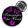 Button - Braut Security / Braut / Trauzeugin - schwarz