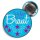 Button -- Team Braut / Braut -- hellblau