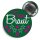 Button -- Team Braut / Braut -- grün