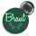 Button -- Team Braut / Braut -- grün