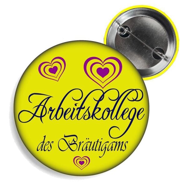 Arbeitskollege des Bräutigams