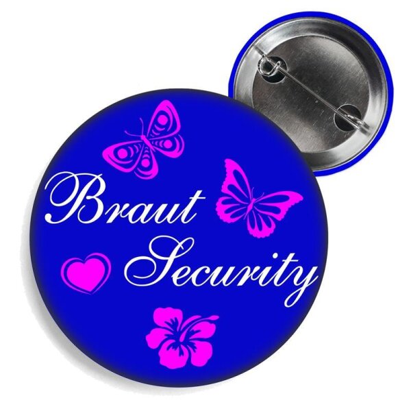 Braut Security -- blau
