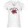 T-Shirt - DIRNDLERSATZ - mit Edelweiß / weiß