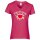 T-Shirt - DIRNDLERSATZ - mit Edelweiß / pink