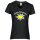 T-Shirt - DIRNDLERSATZ - mit Edelweiß / schwarz