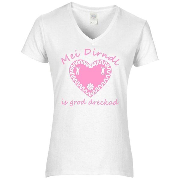 is grod dreckad - rosa/Herz rosa