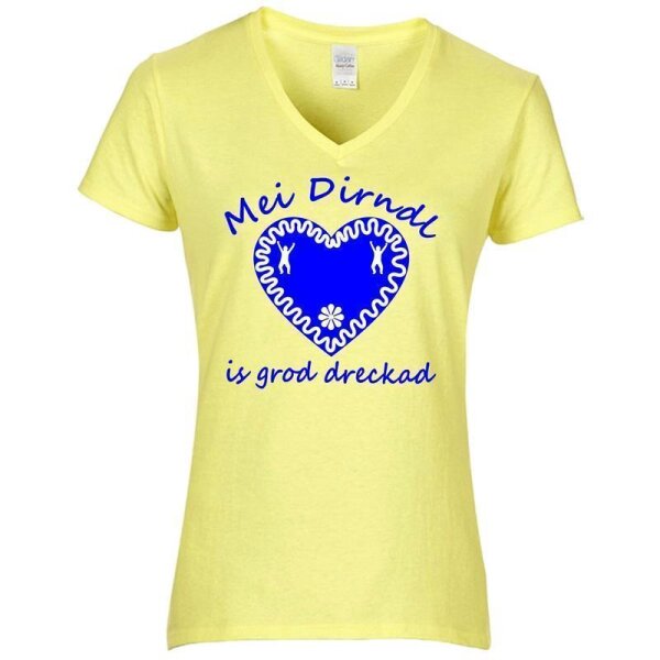 is grod dreckad - blau/Herz blau