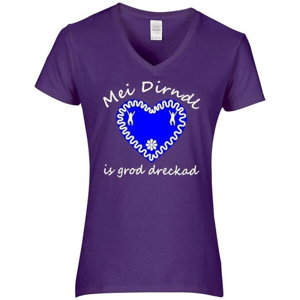 is grod dreckad / Herz blau --