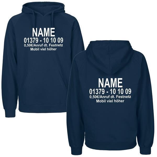 NAVY - Aufdruck BEIDSEITIG