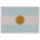 Aufnäher ARGENTINIEN Fahne
