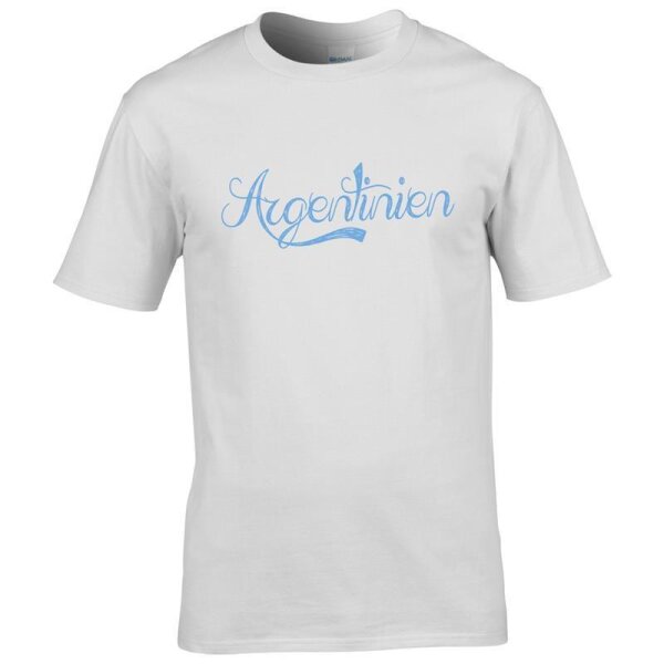 weiß - Argentinien / Schrift 2