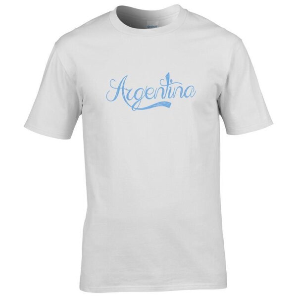 weiß - Argentina / Schrift 2